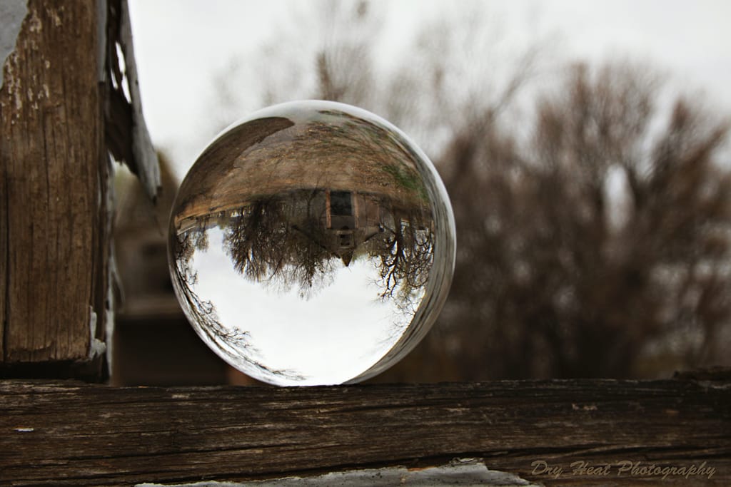 The lensball is a specialty accessory lens designed for creative photography.
