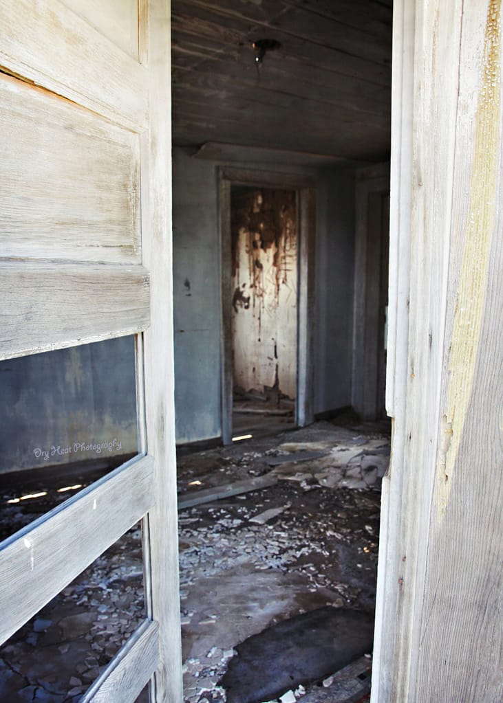 Abandoned house in Cedarvale, New Mexico.